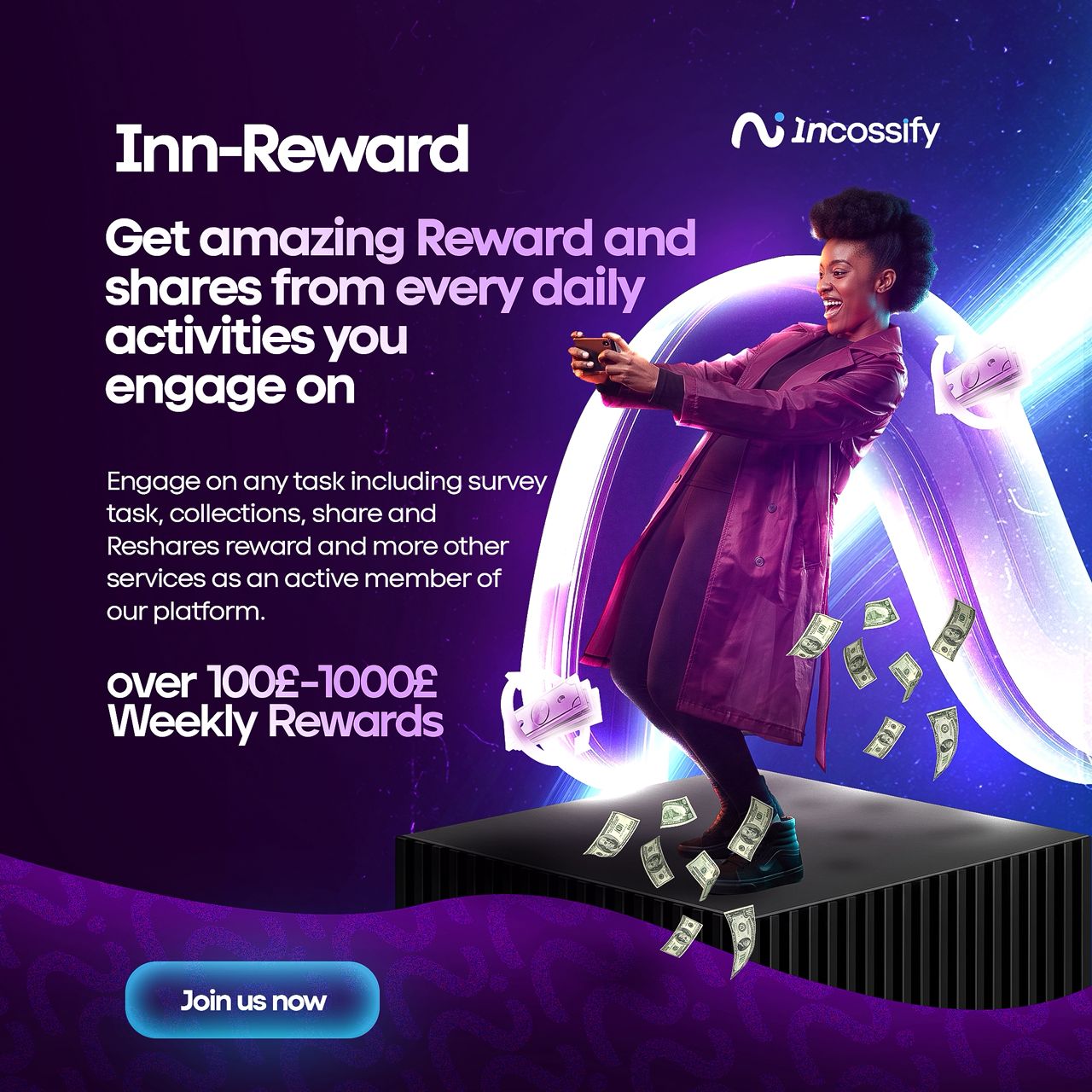 Inn-Reward on the Incossify app